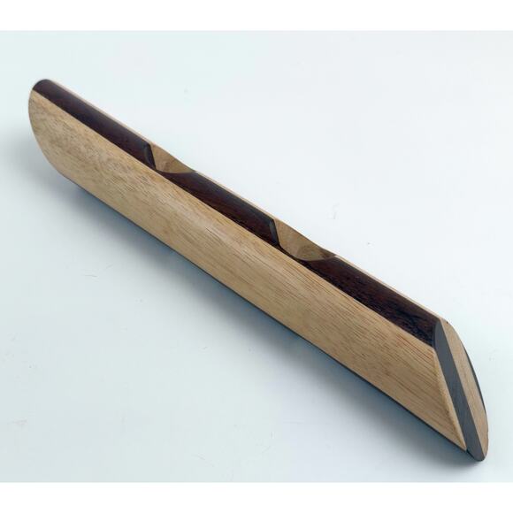 Bottle Dock Balancing Wine Bottle Holder Stand Laminated Hardwood Bar Decor Gift - Picture 3 of 6